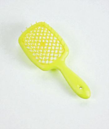  Зображення Janeke Superbrush the original гребінець продувна, щітка для волосся лимонного кольору 